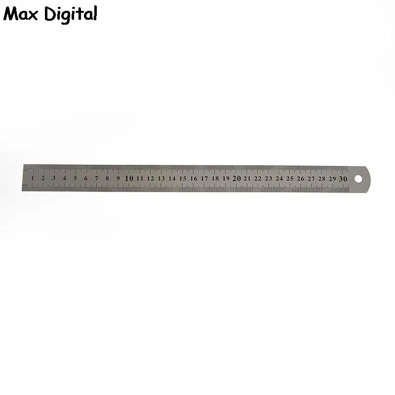 Straightedge Double Side Scale Metal Ruler High Quality Stainless Steel Woodworking Drawing Measuring Tools 0-15/25/30mm