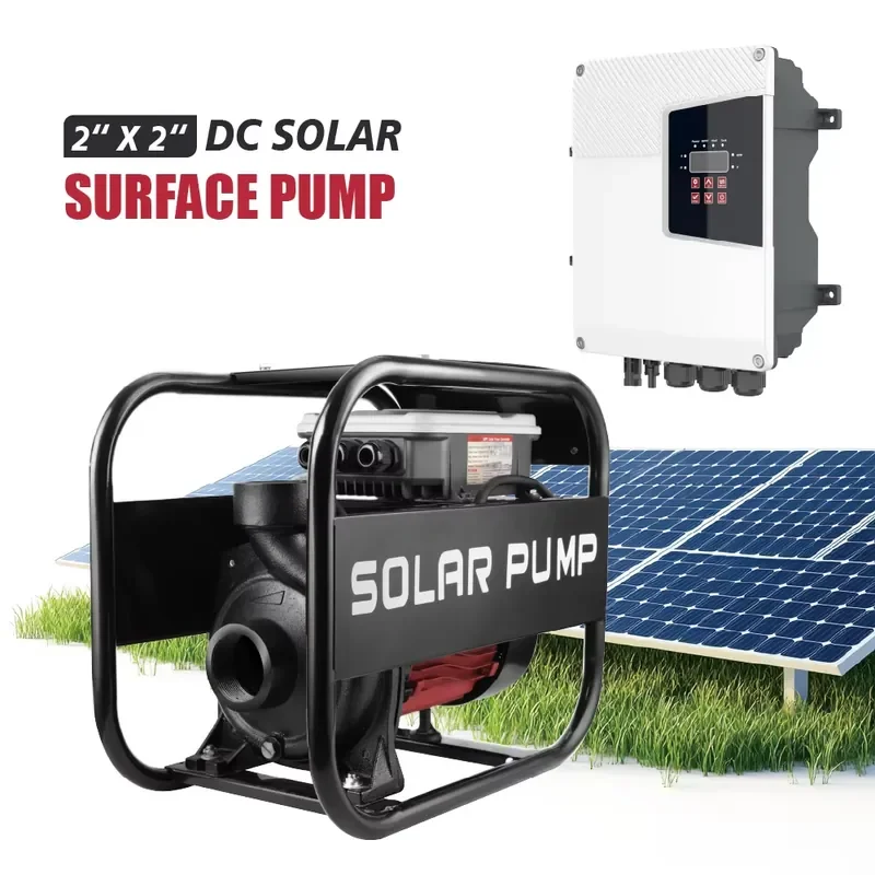 

Zri Solar Surface Water Pump with High Flow & Head DC Brushless Motor for Agriculture Mini Panel System