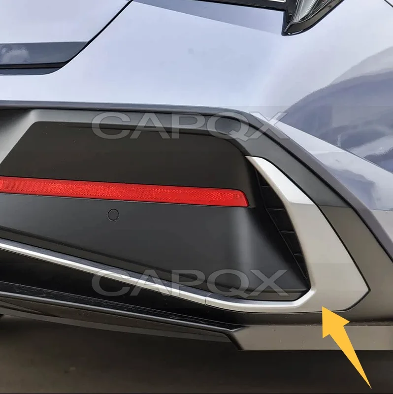 Sliver Rear Bumper Lower Cover Trim For Hyundai Elantra 2023-2024 Rear Bumper Anti Scratch Strip Decorative Strip