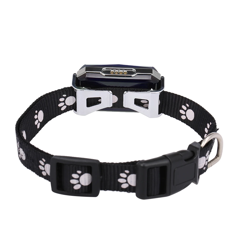 Smart GPS Tracker GSM Pet Position Collar IP67 Positioning Mode Geo-Fence SOS Realtime Tracker Anti-Lost Tracking Alarm