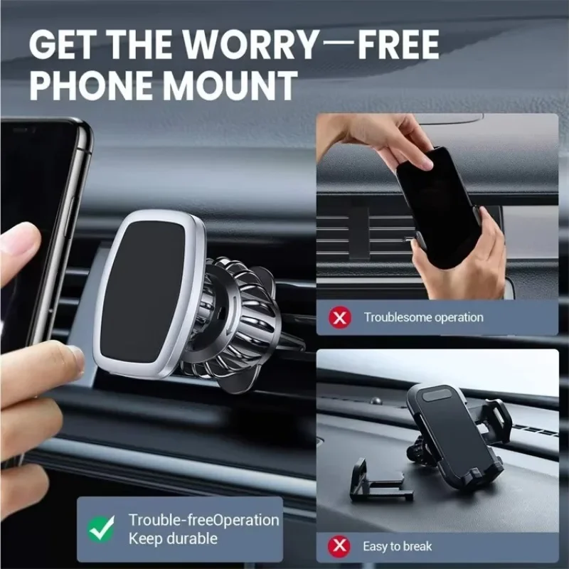 Car Phone Holder Car,Magsafe Car Holder,Telephone Cell Phone Magnetic Holder, cars accessories interior,