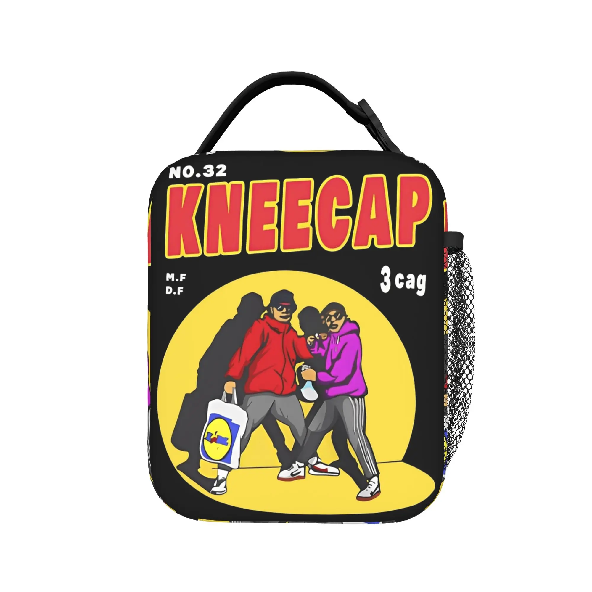 kneecap merch Insulated Lunch Bag Large  Meal Container Thermal Bag Lunch Box Tote Office  Picnic Bento Pouch