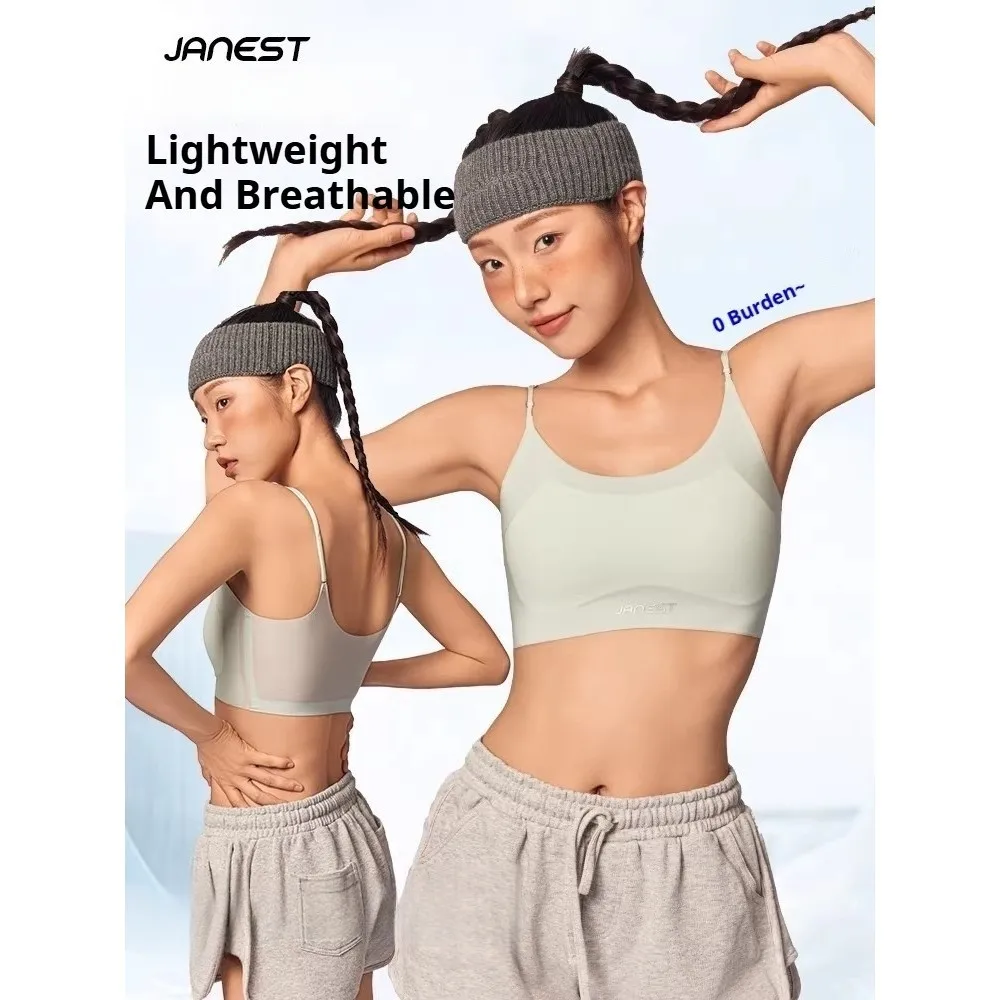 Summer Thin Strap Seamless Minimizer Bra Light Invisible Support Corset Top for Big Bust Office Wear