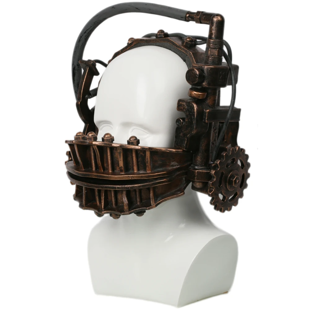 Xcoser 1:1 Horror Movie Reverse Bear Trap Helmet Cosplay Mask Props Resin Replica Adult Cosplay