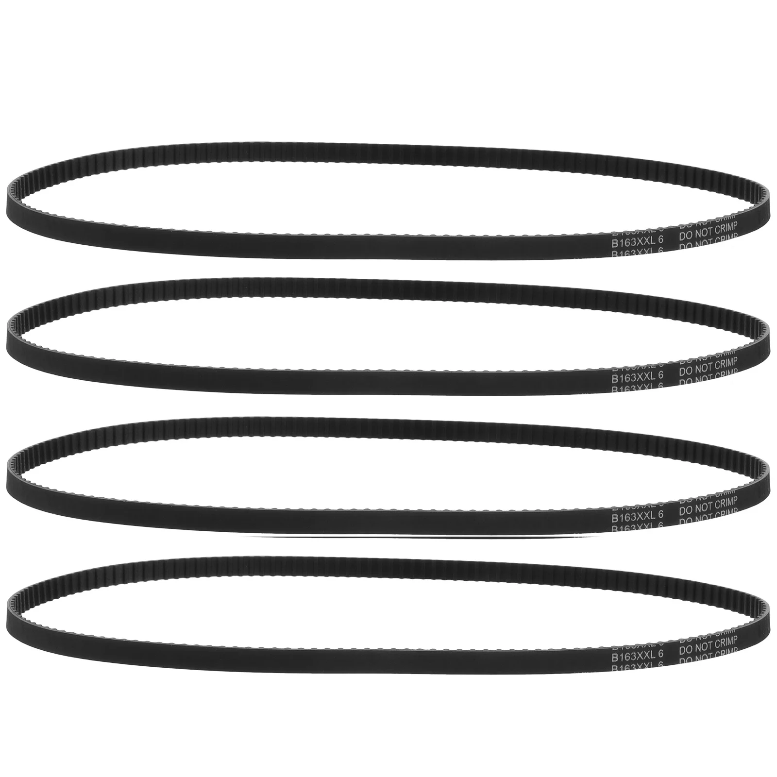 

4Pcs Rubber Sewing Machine Belt Lightweight Portable Design Safe Use Longer Life Treadle Pedal Replacement Part