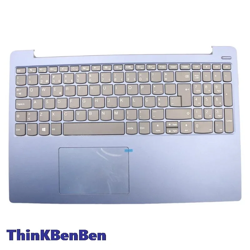

PT Portuguese Blue Keyboard Upper Case Palmrest Shell Cover For Lenovo Ideapad 330S 15 15IKB 15AST 15ARR 5CB0R07390