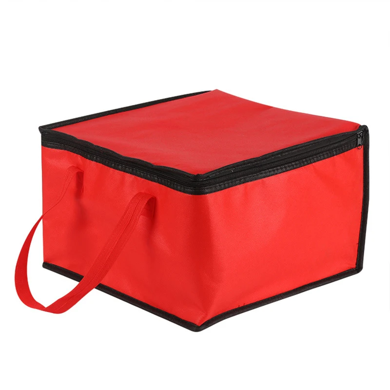 Insulated Thermal Cooler Bag Cool Lunch Foods Drink Boxes Drink Storage Big Square Chilled Bags Zip Picnic Tin Foil Food Bags