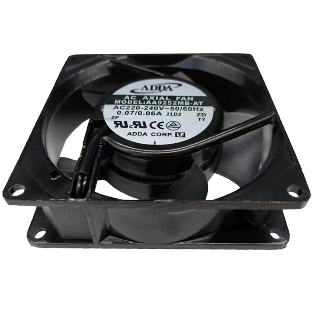 AA9252MB-AT 92x92x25mm AC220V Kipas Pendingin 9CM 9225 Kipas Ventilasi Aksial untuk Kabinet Industri dan Catu Daya