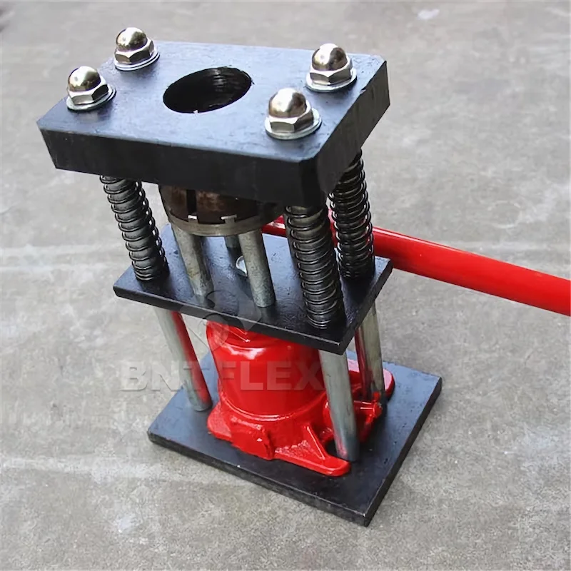 Manual Agricultural sprayer tube high pressure hose tube pressing machine for sale