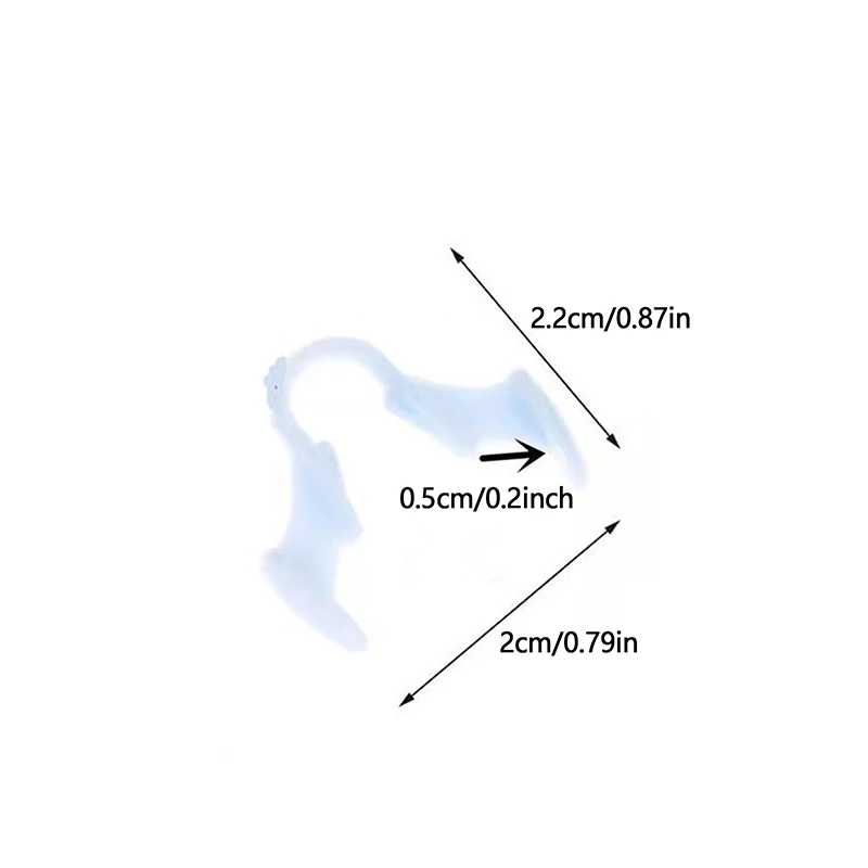 Силиконовый носовой расширитель против храпа, улучшение сна, силиконовый зажим для носа, средство для предотвращения сна, гаджет, устройства против храпа, помощь B