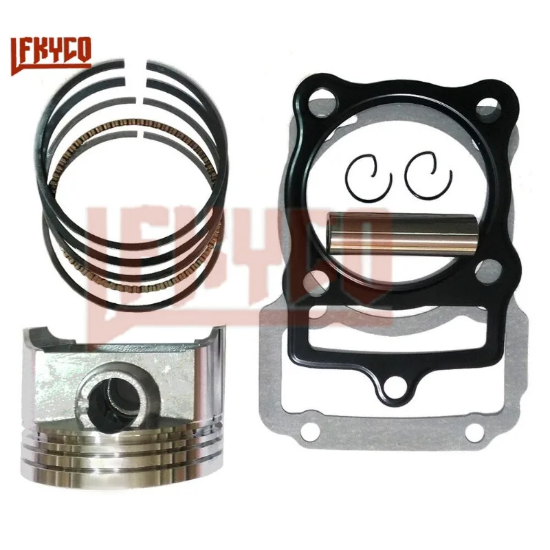 STD 67mm Bore Piston Rings Gasket Set for Zongshen Longcin Lifan 250cc CG250 DM250 CG 250 Engine Bike ATV Motorcycle Accessories