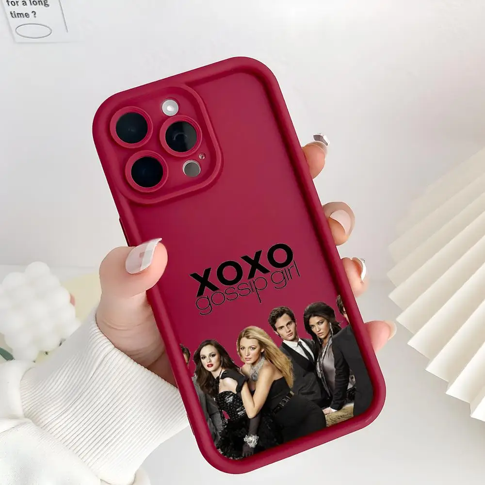 TV G-Gossip Girl Love Best Friends MINISO Phone Case Eye Ladder For Iphone 11 12 13 14 15 16 Pro PLUS PRO MAX