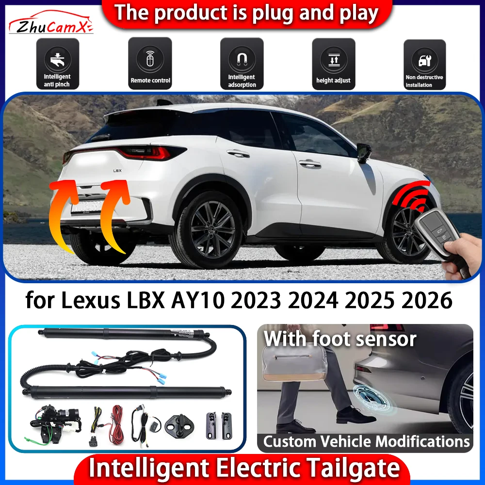 

ZhuCamX Smart Powered Tailgate System for Lexus LBX AY10 2023 2024 2025 2026 Automatic Intelligent Trunk Lift Control Kit