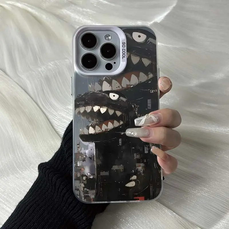 

Luxury Case for Samsung Galaxy S25 S24 S23 S22 S21 Ultra FE Plus A55 A35 A54 Camera Protection for Male Female Oil Kitten Bumper