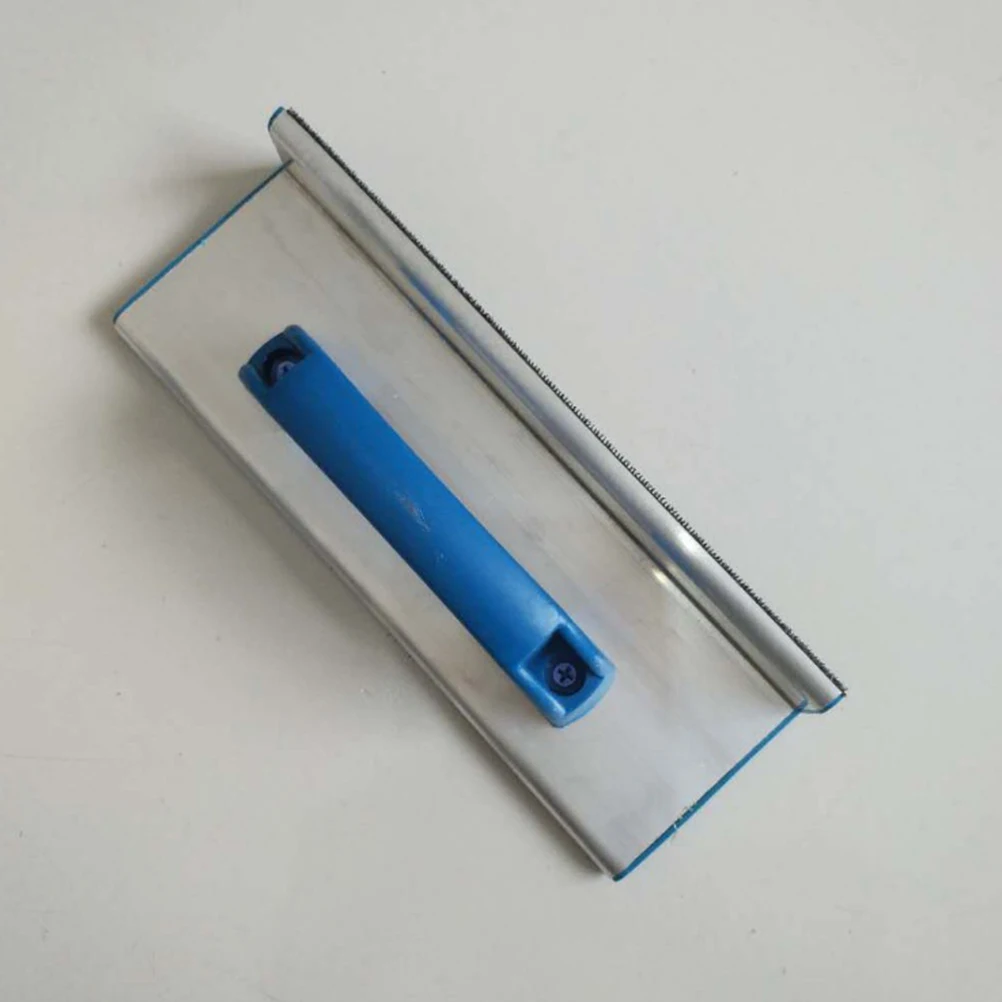 Self Adhesive Sandpaper Holder Right Angle Grip Wall Wet Dry Ergonomic Lightweight Durable Aluminum Plastic Storage Installation