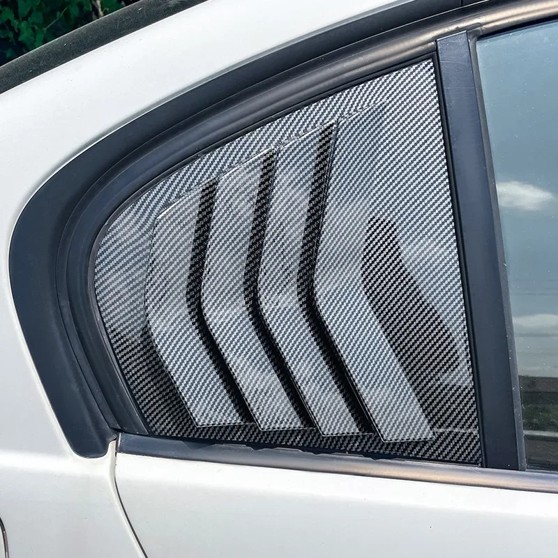 

Rear Window Scoop Louvers Side Vent Sun Shade Windshield Cover Sticker For BMW 3 Series E90 320i 330i M3 2005-2011