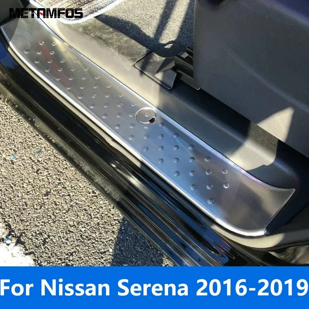 

Накладка на порог из нержавеющей стали для Nissan Серена C27 2016 2017 2018 2019
