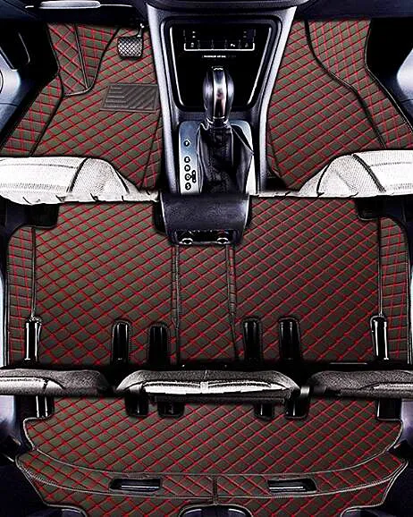 

Хорошее качество, специальные автомобильные коврики на заказ для Hyundai Santa fe 6, 7 мест, 2023-2019, водонепроницаемые прочные ковры для Santafe 2021