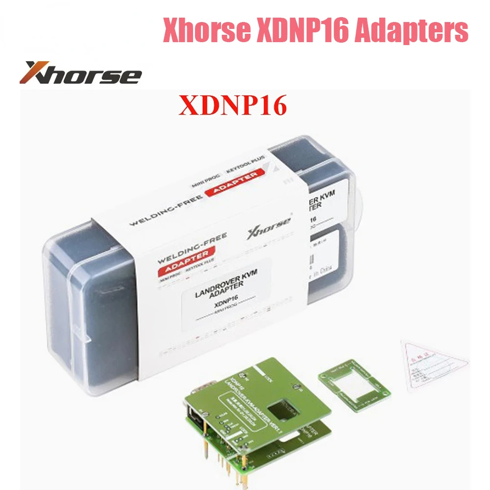 

Xhorse VVDI XDNP16 Adapters For Lan-d Rov-er KVM Set Work with MINI PROG and KEY TOOL PLUS Key Programming Tool In Stock