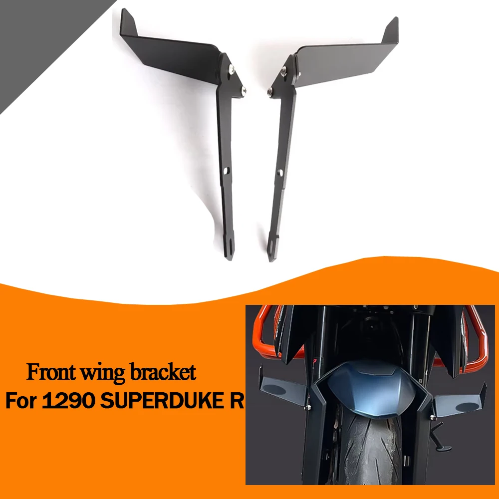 

For 1290 Motorbike fixed wing Front fender adjustable bracket For KTM 1290 SUPERDUKE R 2018 2019 2020 2021 2022 2023