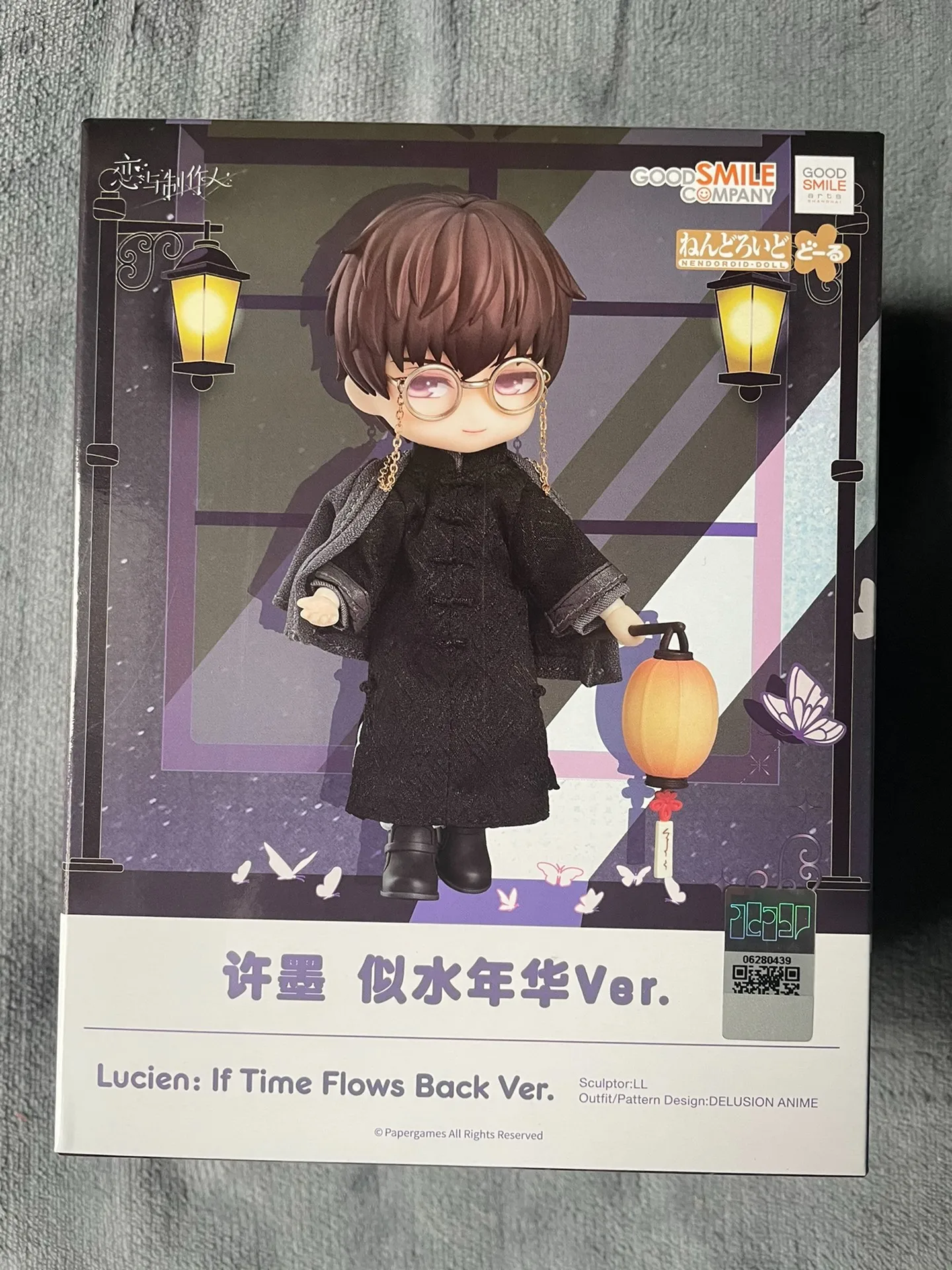 متوفر في المخزون الأصلي Q نسخة الإنسان الشكل EVOL × الحب تشو Qiluo شو مو كيرو إذا تدفق الوقت مرة أخرى Ver أنيمي نموذج لجسم جمع