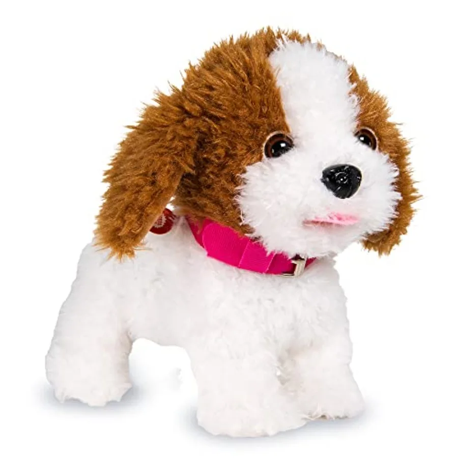 

Интерактивная плюшевая игрушка-собака Goldendoodle с голосовым управлением: откликается на 12 команд, ходит, лает, танцует, поет, умный говорящий робот