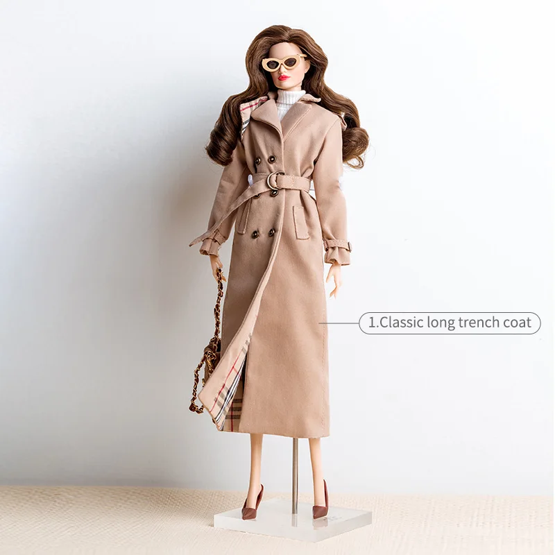 Supermodel Poppenkleertjes Pak Herfst Winter Kledingsets DIY Speelgoed 32cm Poppenhuis DIY Verkleed Speelgoed 1/6 Anime BJD Collector