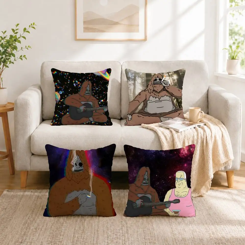 

C-Cute The Big Lez Show Pillow Case Square Double-Sided Sofa Cushion Cover Bedroom Bedside Pillow Gift