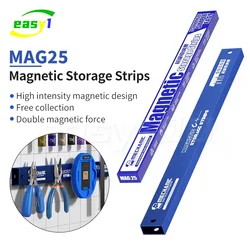 MECHANIC Macnetic Storace Strips MAG25 Strong Double Magnetic Force Stable and Safe for Electric Repair and Iron Tools Storage