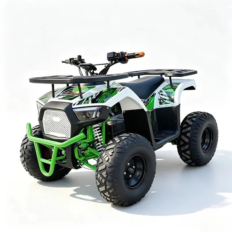 SXLL 48V 500W Electric ATV Quad Bike Off-road Beach Motorcycle Four Wheel All Terrain Vehicle for Adult Recreation