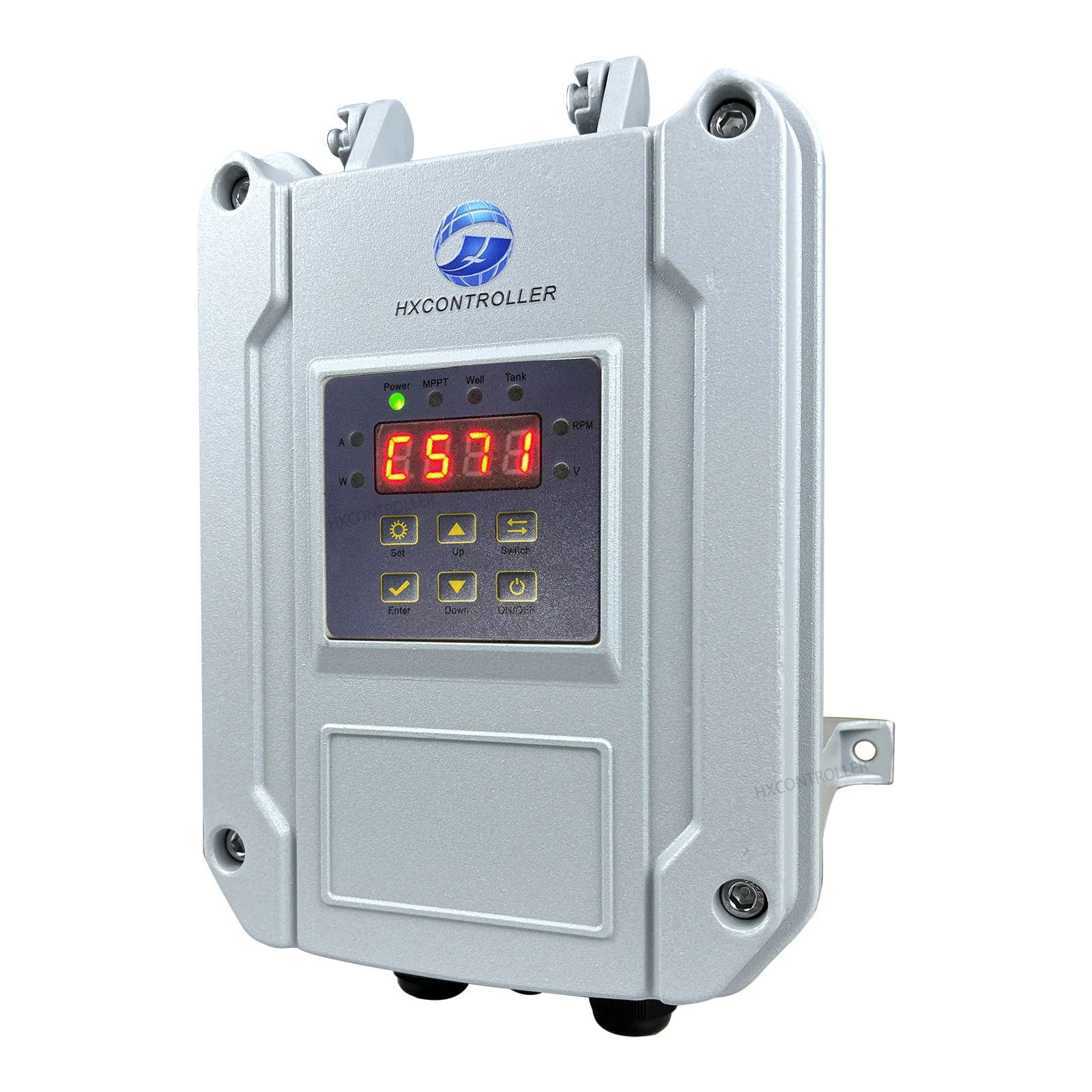 Solar Pump Controller 24V 48V 72V 96V 110V 400W-2000W DC Screw Deep Well Water Pump MPPT Controller Use Agricultural Irrigation