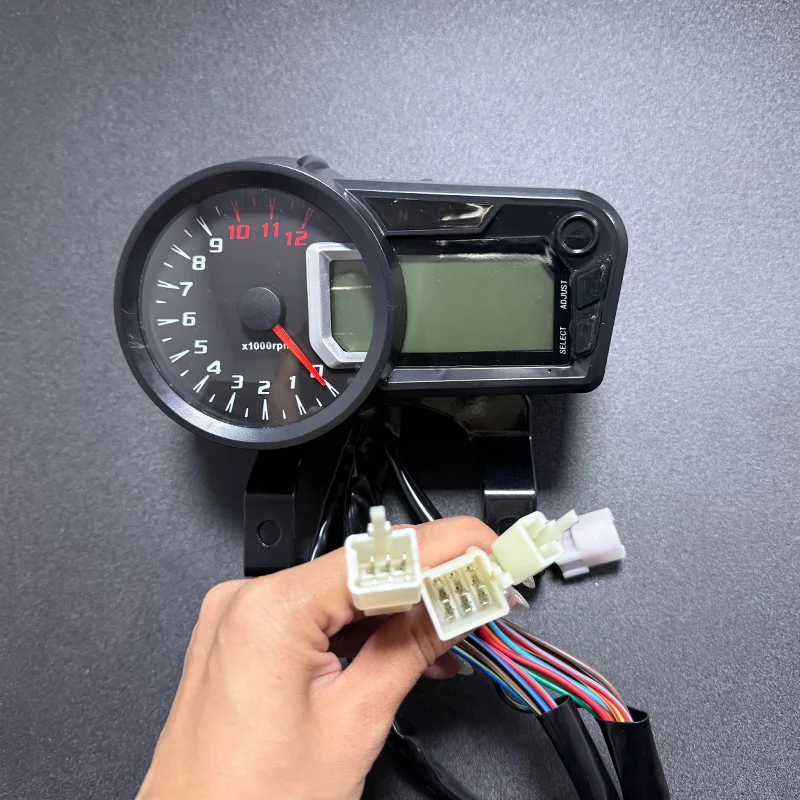New Motorcycle Accessories LCD Speedometer Moto Digital Tachometer