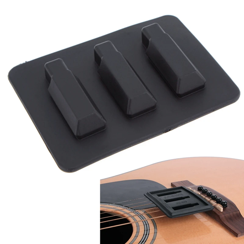 

Acoustic Classical Guitar Mute Pad Silica Gel Muter Cover Musical Instruments Practice Silencer Guitar Parts Accessories