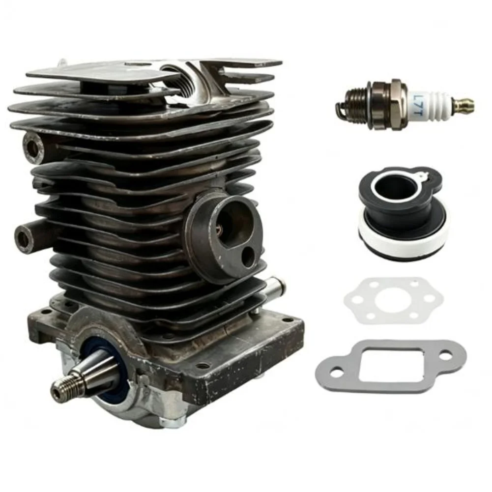Saw Cylinder Assembly MS180 Cylinder Kit For Forest Management Robust Metal Construction Wear Resistant Design