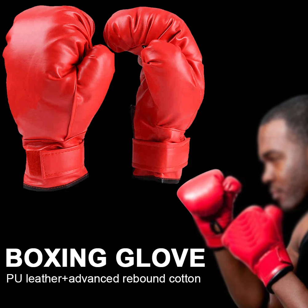 Boxing Gloves Breathable Kickboxing Gloves Comfortable Professional Boxing Gloves Punching Training Gloves for Children Adults