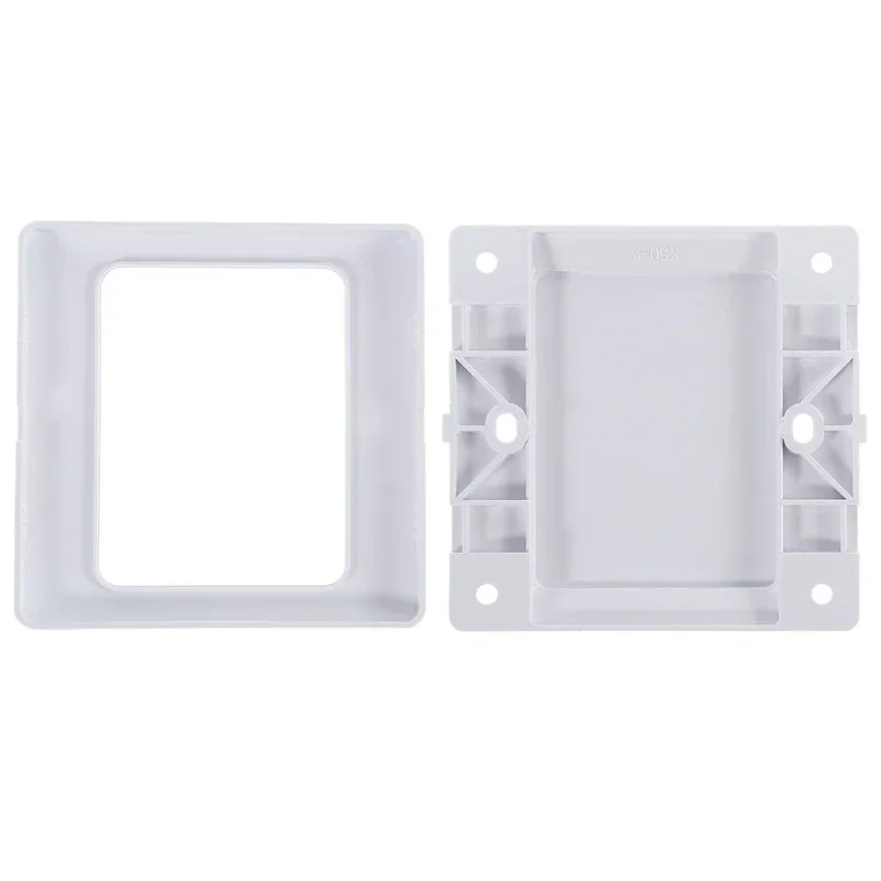 Electric Wall Switch Socket Blank Cover Panel Whiteboard ABS Outlet Plate Bezel Tool  Wall Cover Panel