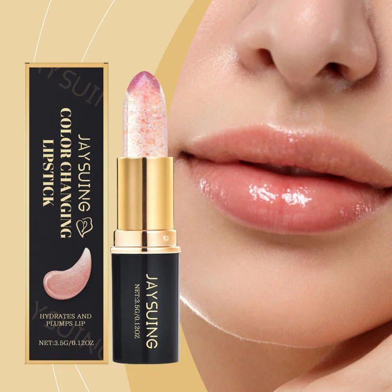 

Color Changing Lipstick – Moisturizing Lip Balm With Shimmer, PH Reactive, Hydrating, Non-Sticky, Long-Lasting