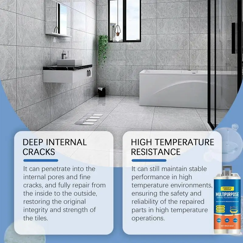 

Porcelain Repair Kit Cracks Repair Sealant Kit Great Adhesion Crevice Sealant For Bathtubs Countertops Sinks Showers