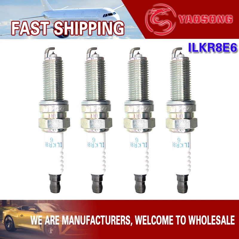 4X LASER IRIDIUM SPARK PLUGS FOR MINI Cooper S JCW R55 R56 R57 R58 R59 R60 R61 ILKR8E6 1422