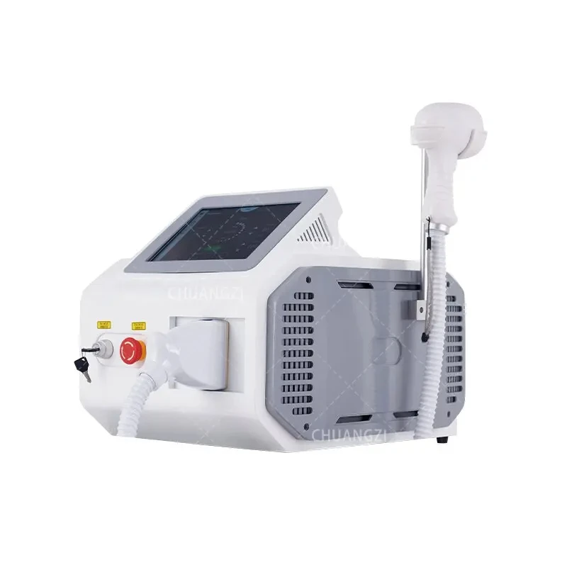 Diode Ijs Titanium Laser Lichaam Ontharing Machine 808 755 Alexandriet Apparaat 4 Golven Ipl Permanente Professional