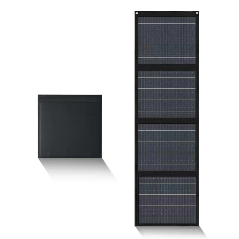 

Solar system accessories 65W solar panel, 18V folding solar panel charger with USB port and TYPE-C 3A DC output.