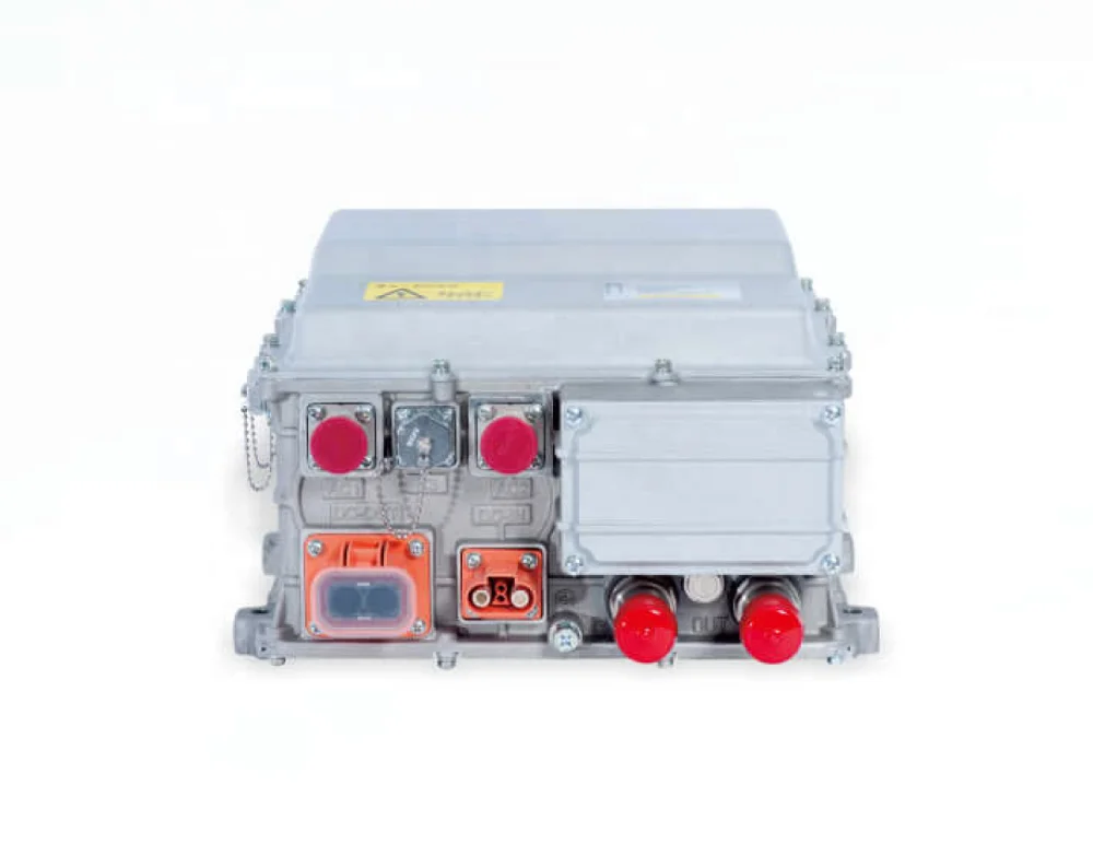 540VDC 5.5 KW IP67 Integrated Auxiliary Motor Drive Controller for Control Power Steering Pump Air Brake Compressor and DC/DC