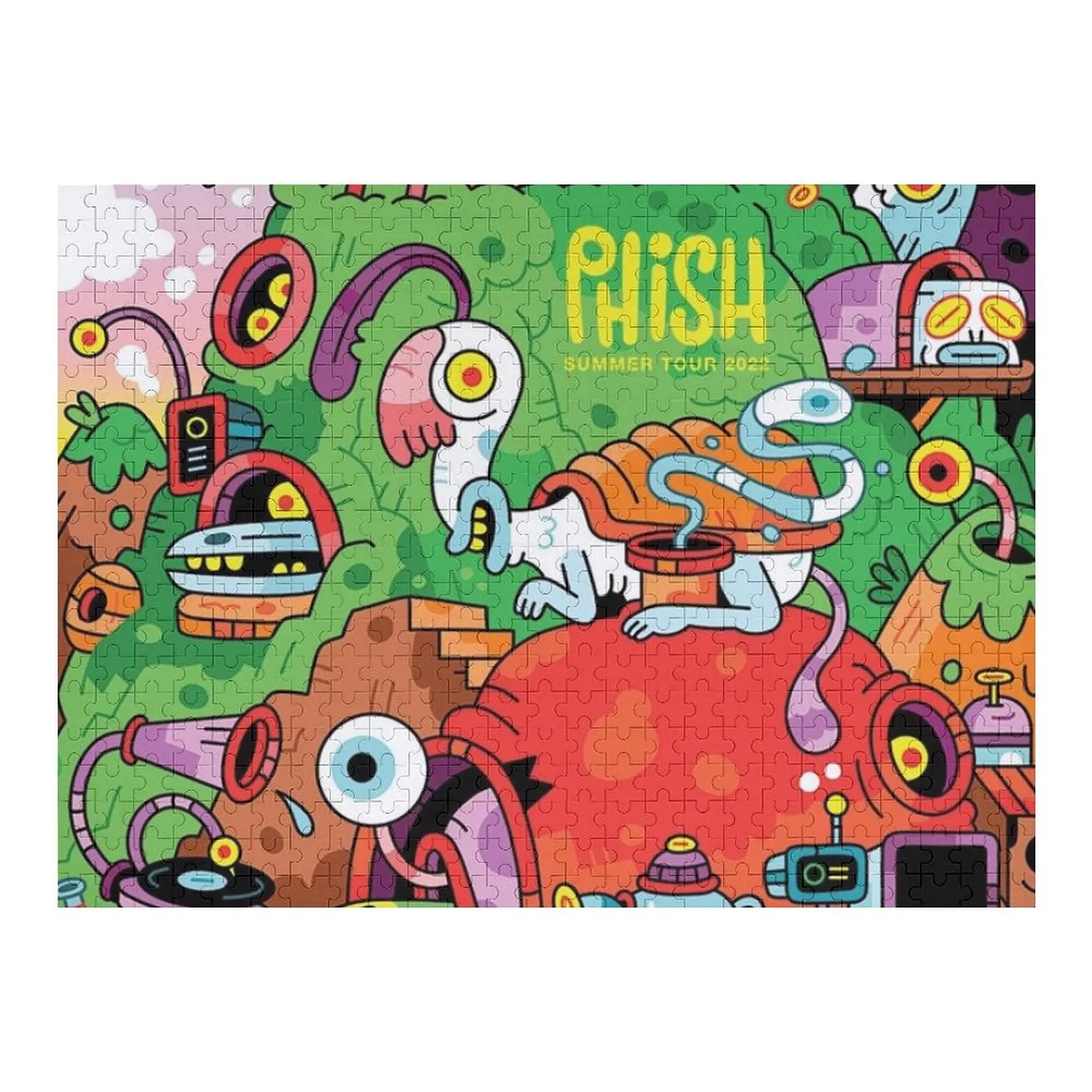 

PHISH TOUR 2022 KAKAKATRIN6 Jigsaw Puzzle Personalized Baby Toy Animal Personalized Wooden Name Customs With Photo Puzzle