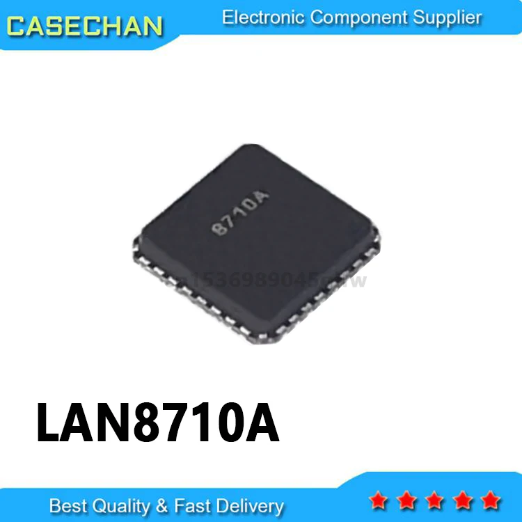 5PCS QFN LAN8710 LAN8710A  LAN8710A-EZC