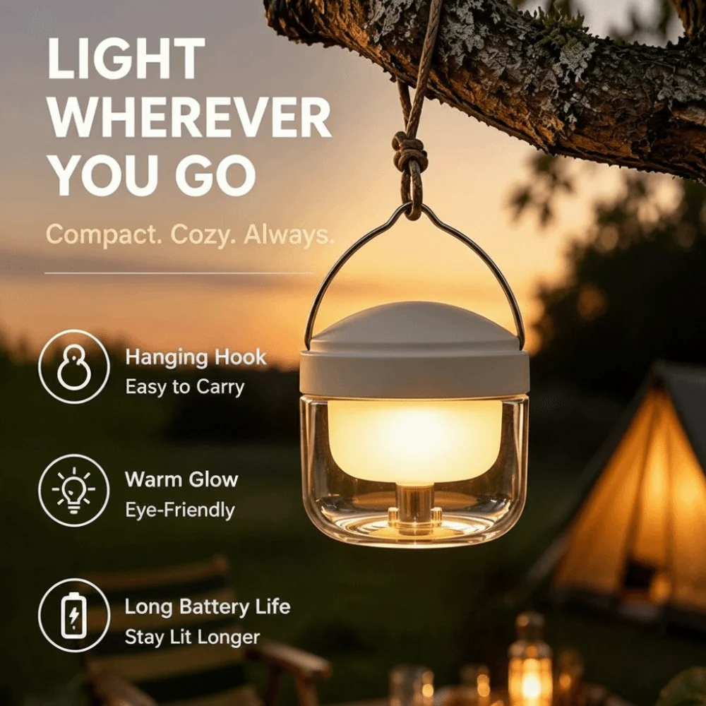 3-in-1 Multi-Function LED Table Lamp Touch Dimming Rechargeable Folding Flashlight Eye-protection Retractable for 1200mAh