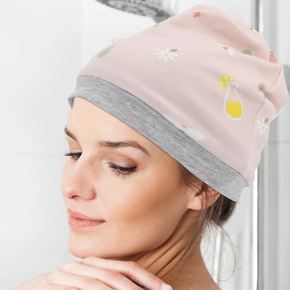 Chapeau de Confinement rose, chapeau de couchage post-partum exquis, légèrement élastique, respirant, confortable, fournitures de maternité