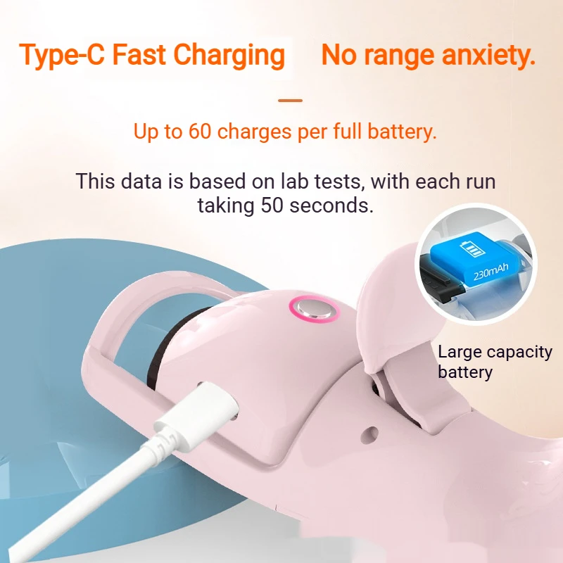 전기 속눈썹 컬러, 가열식 속눈썹 컬러, 충전식 전기 속눈썹 컬러