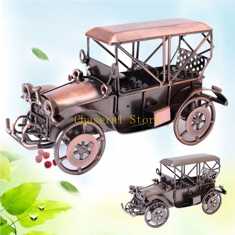 E7CE Ferido Modelo Vintage Iron Ornamentos Carros Motor Retro Decoração Iron Felize