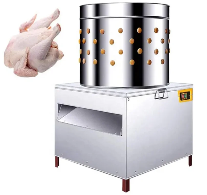 

Commercial Chicken Defeathering Machine Automatic Chicken Flucker Feather Plucking Poultry Plucker Removal Finger for Sale