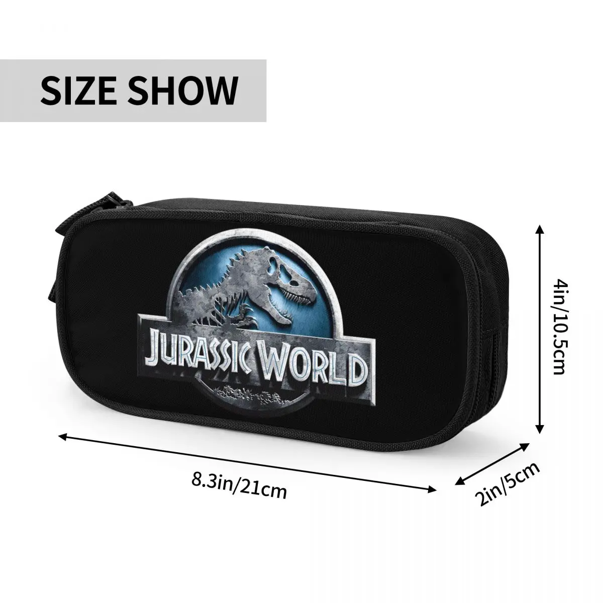 Lovely Jurassics Park Pencil Case Jurassics World Dinosaur Pencilcases Pen Box Girls Boys Bags Students School Gifts Stationery